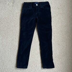Cute black velvet pants! Kids size 6.